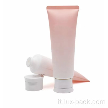 Tubo di plastica cosmetico Flip Closure Cream Meros
